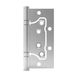 Surface-Mounted Chrome Steel Hinge